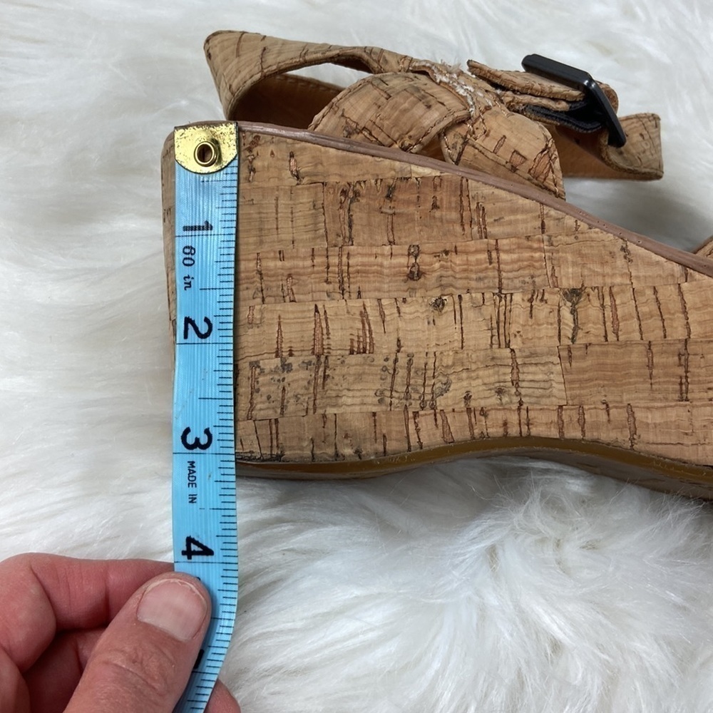Kork-Ease Ava Cork Platform Ankle Strap Sandals 9 - Picture 9 of 11